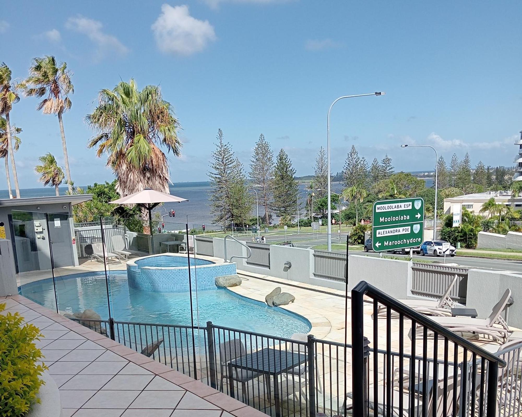 Alexandra On The Pacific Aparthotel Mooloolaba Exterior foto